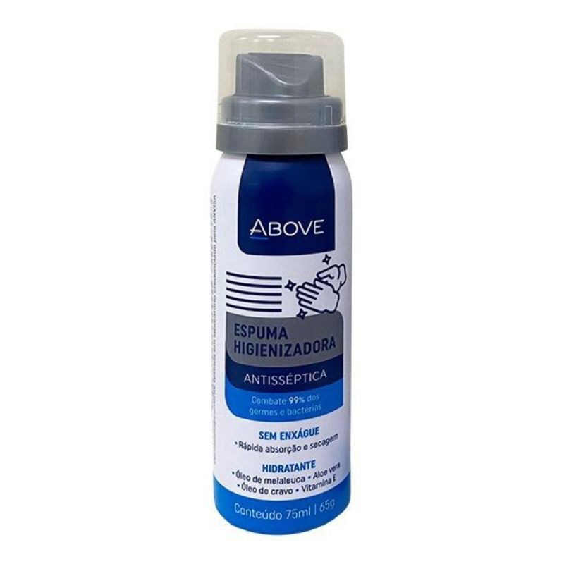 Espuma Higienizadora Antissptica Above 75ml